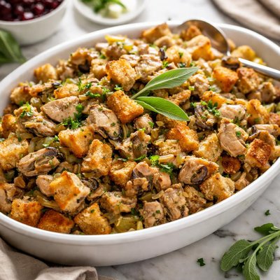 Image of Sage and Oyster Turkey Stuffing