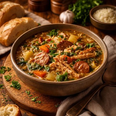 Image of Saint Christopher Soup