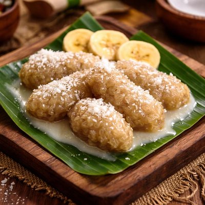 Image of Saksak Papuan Sweet Sago Dumpling