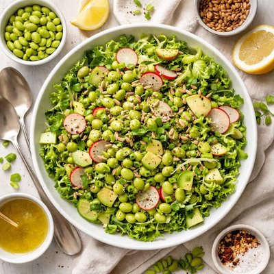 Image of Salad Escarole and Edamame