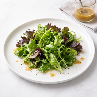Image of Salad Greens and Mustard Vinaigrette