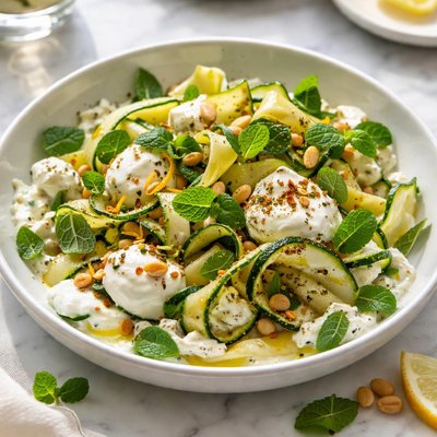 Image of Salad of Yogurt and Courgettes