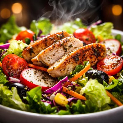 Image of Salad on the Run