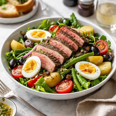 Image of Salade Nioise or Salad from Nice France