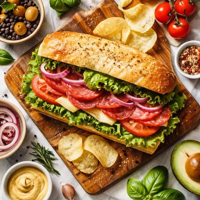 Image of Salami Sandwich