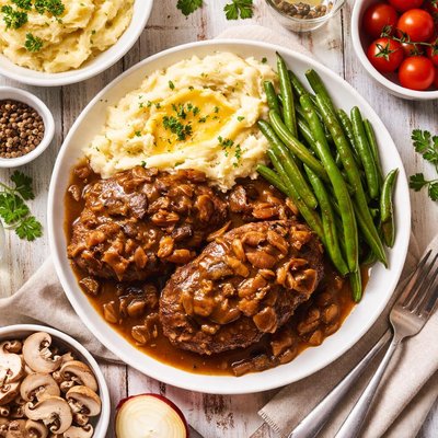 Image of Salisbury Steak Dinner