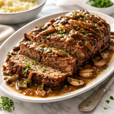 Image of Salisbury Steak Meatloaf