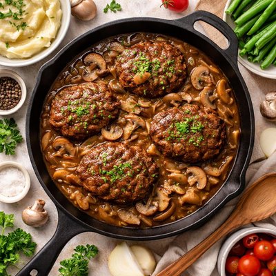 Image of Salisbury Steak or Round Steak