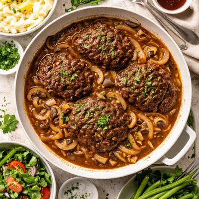 Image of Salisbury Steaks Deluxe