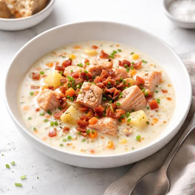 Image of Salmon Bacon Chowder