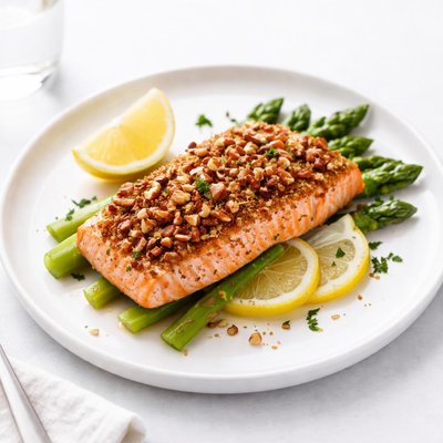 Image of Salmon Bake with Pecan Crunch Coating