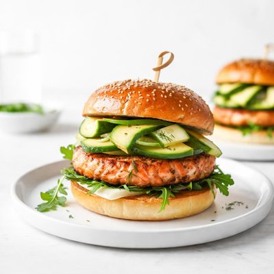 Image of Salmon Burgers
