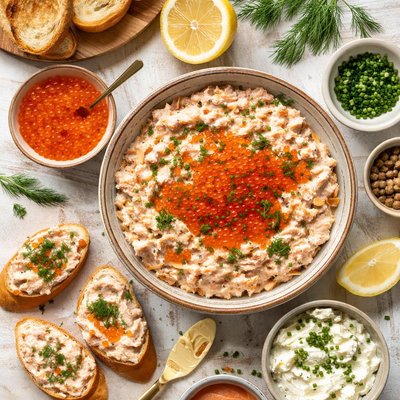 Image of Salmon Caviar Spread