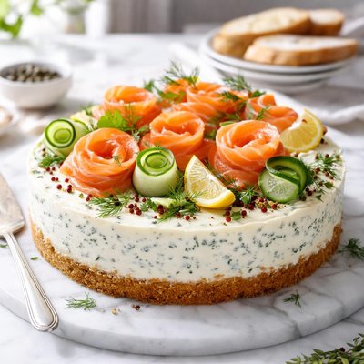 Image of Salmon Cheesecake