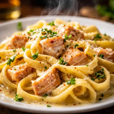 Image of Salmon Cream Pasta