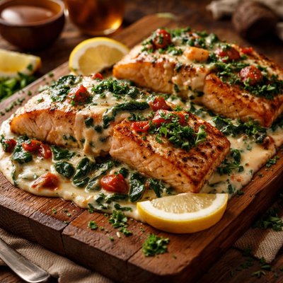 Image of Salmon Florentine