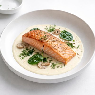 Image of Salmon in Cream