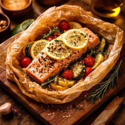 Image of Salmon in Parchment