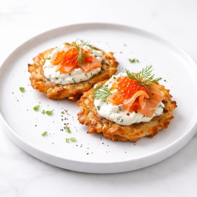 Image of Salmon Latkes
