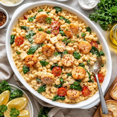 Image of Salmon Macaroni Scallop