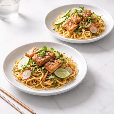 Image of Salmon or Tuna Noodles for Two