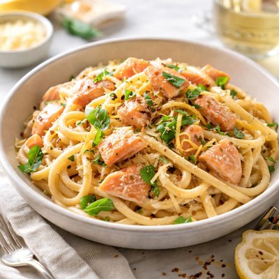 Image of Salmon Pasta