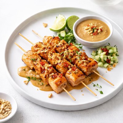 Image of Salmon Satay
