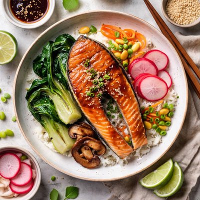 Image of Salmon Steak Kyoto