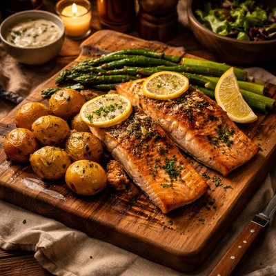Image of Salmon Supper