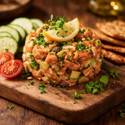 Image of Whole30 Salmon Tartar