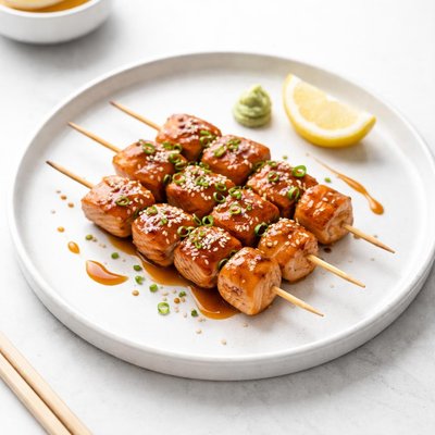 Image of Salmon Yakitori