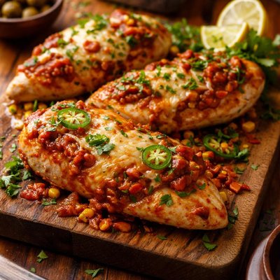 Image of Salsa Chicken with Cheese