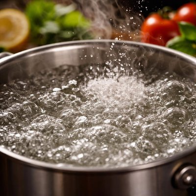 Image of Salted Boiling Water What Does It Mean