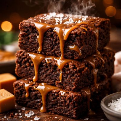 Image of Salted Caramel Brownies