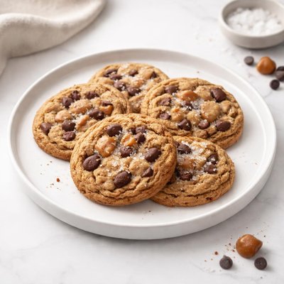 Image of Salted Caramel Chocolate Chip Cookies