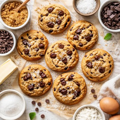 Image of Salted Chocolate Chip Cookies