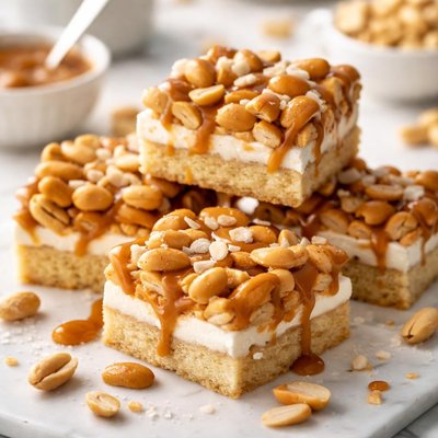 Image of Salted Peanut Chew Bars