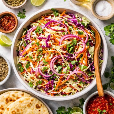 Image of Salvadoran Cabbage Salad Curtido