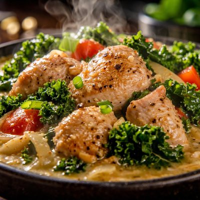 Image of Samoan Chicken Kale Moa