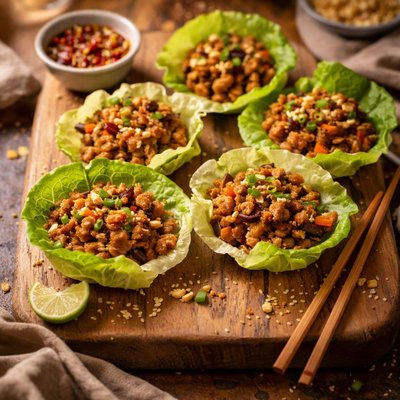 Image of Sang Choy Baw Lettuce Rolls