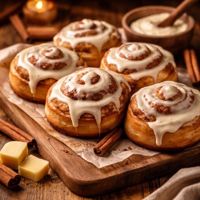 Image of Santa Cruz Cinnamon Rolls