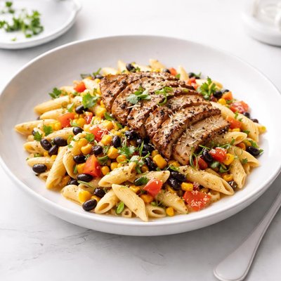 Image of Santa Fe Chicken Pasta Copycat