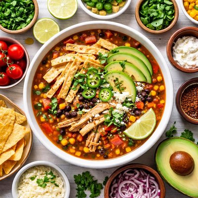 Image of Santa Fe Chicken Tortilla Soup