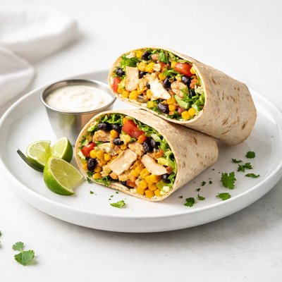 Image of Santa Fe Grilled Chicken Salad Wrap