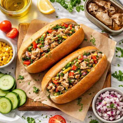 Image of Whole30 Sardine Bun