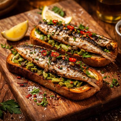 Image of Sardines on Toast