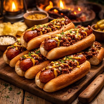 Image of Sassafras Campfire Hot Dogs