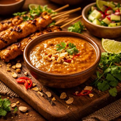 Image of Satay Peanut Sauce Nam Jim Satay