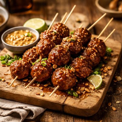 Image of Sate Meatballs