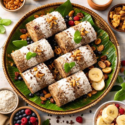 Image of Vegan Sathumavu Puttu